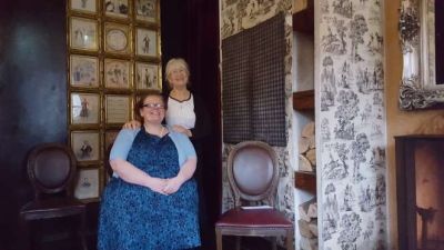 A tour inside a museum