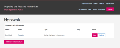 Step 5 mapping humanities screenshot