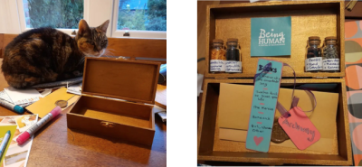 A memory box for the Being Human Festival