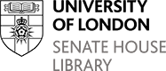Senate House Library logo in black and grey
